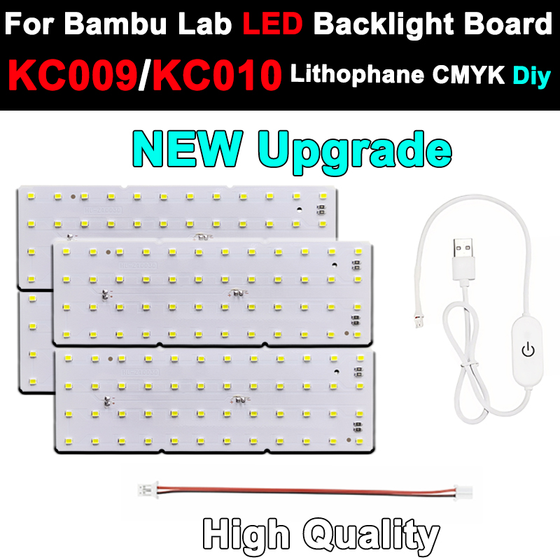3D Printing Foto - แผงไฟ LED สำหรับงานลิโทเฟนของ Bambu Lab แบบ