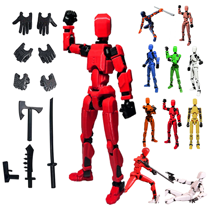 3D Printing Action Figure - 1PCS 13 ข้อต่อรูป Articulate Movable Dummy