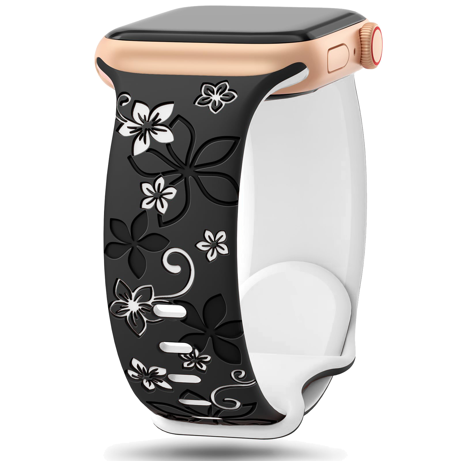 3D Printing Watch - สายสลักสำหรับสายคาด Apple Watch 40มม. 41มม. 45มม.