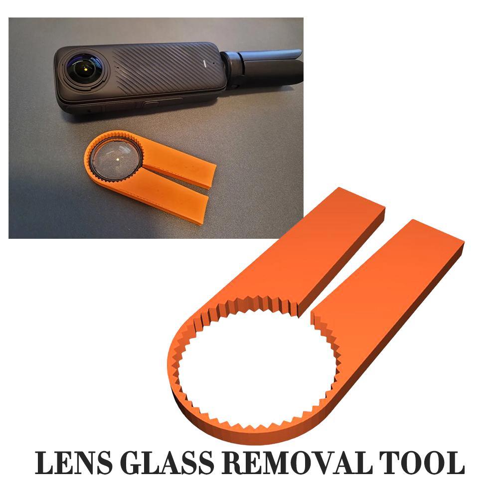 3D Printing Glass - ใหม่เหมาะสําหรับ Insta360 X4 เลนส์แก้วเครื่องมือกําจัด 3D การพิมพ์อุปกรณ์เสริมสําหรับ