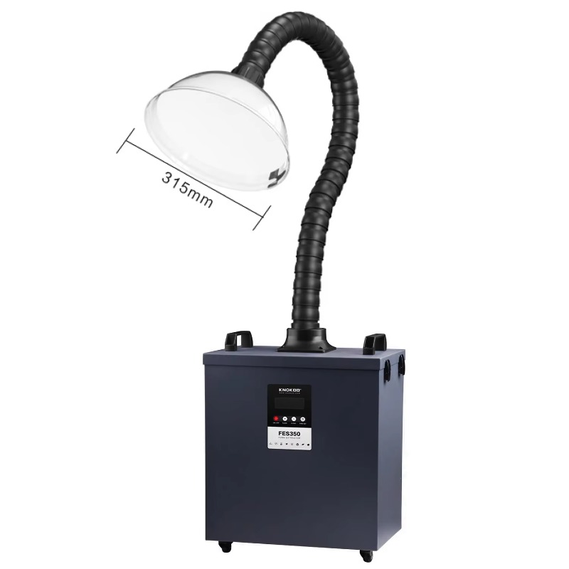 3D Printing Industrial - เครื่องดูดควันอุตสาหกรรม KNOKOO 350W รุ่น FES350 สำหรับงานตัด
