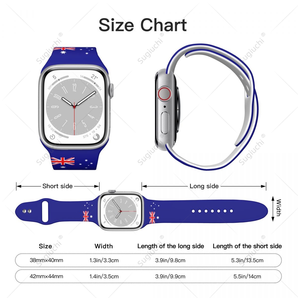 Unisex ออสเตรเลียธง 3D การพิมพ - 3D Printing Watch บทวิจารณ์และราคา