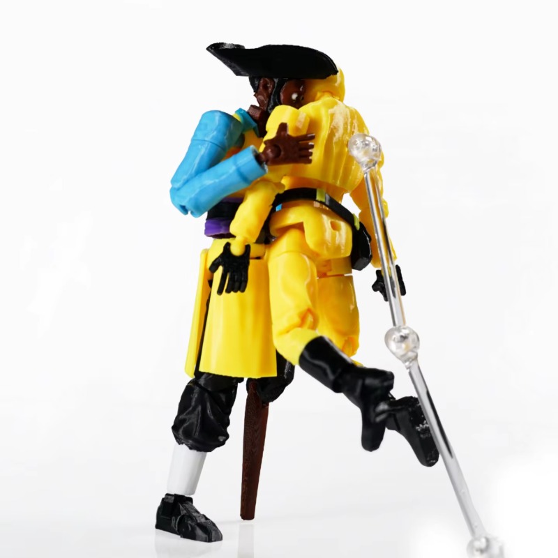 ฟิกเกอร์แอคชั่นแบบหลายข้อต่อพิ - 3D Printing Action Figure บทวิจารณ์และราคา