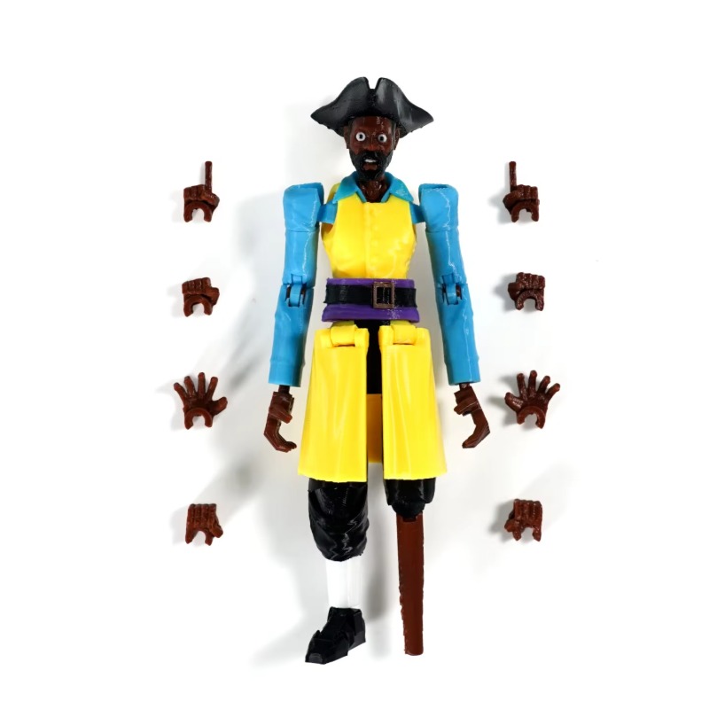 ฟิกเกอร์แอคชั่นแบบหลายข้อต่อพิ - 3D Printing Action Figure บทวิจารณ์และราคา