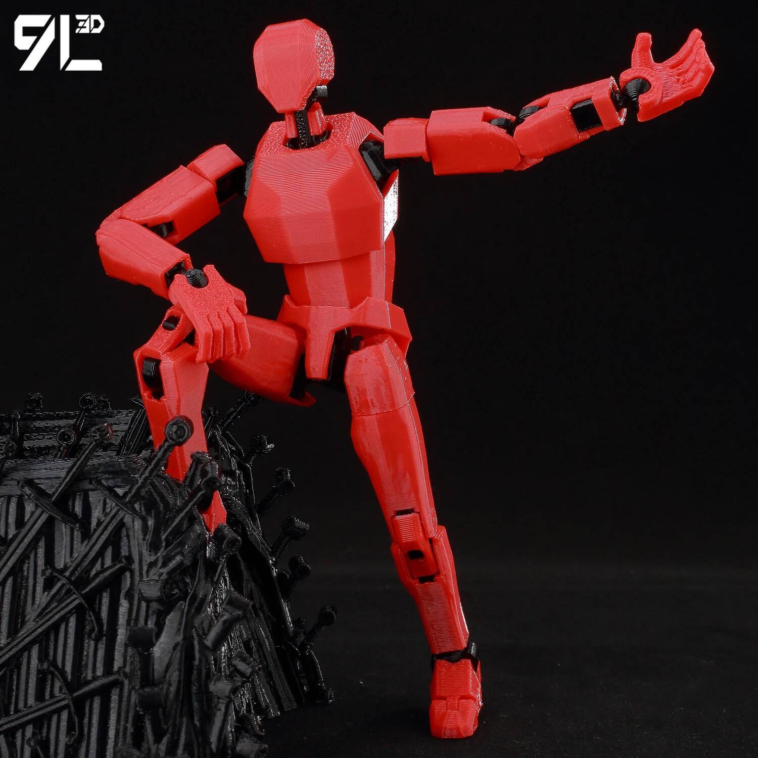 ฟิกเกอร์แอคชั่น 9L3D พิมพ์ 3 ม - 3D Printing Action Figure บทวิจารณ์และราคา