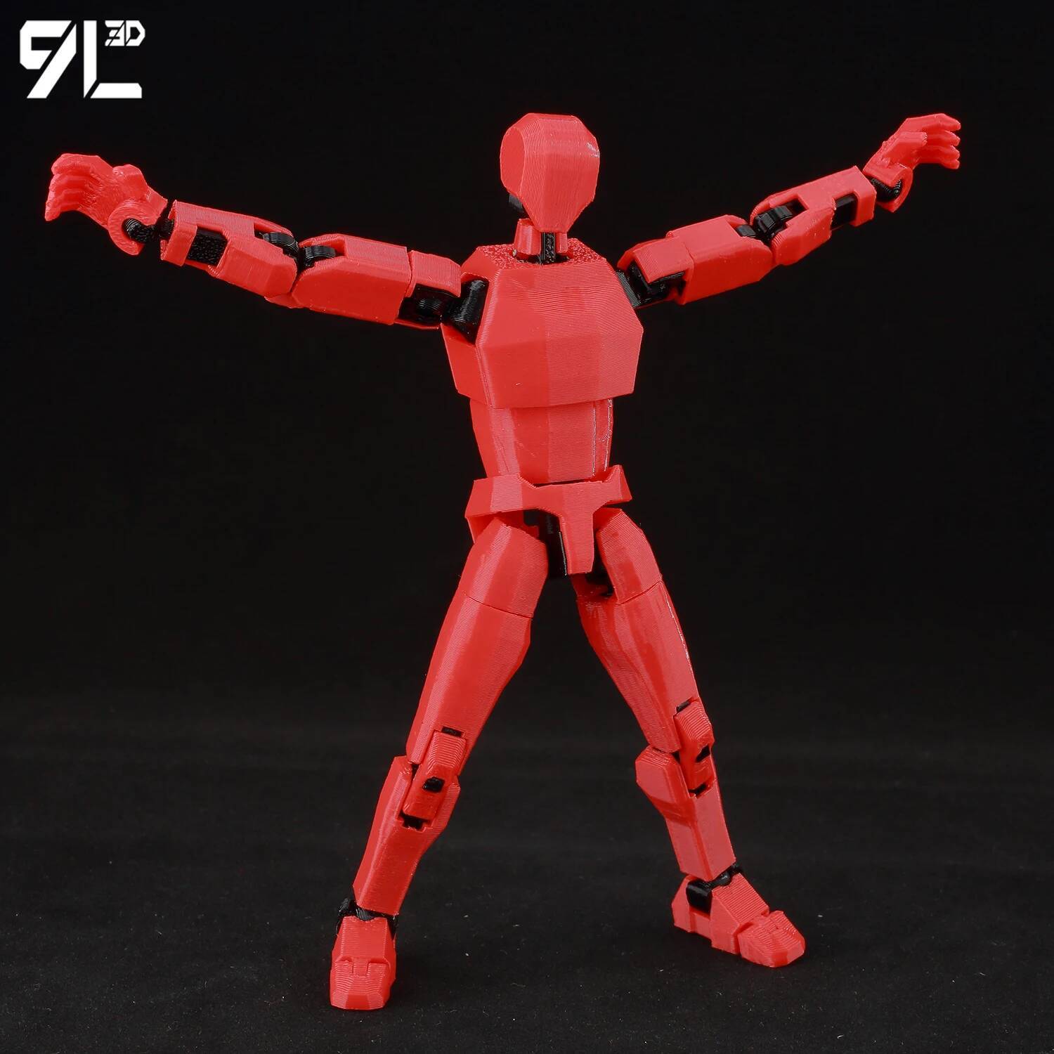 ฟิกเกอร์แอคชั่น 9L3D พิมพ์ 3 ม - 3D Printing Action Figure บทวิจารณ์และราคา