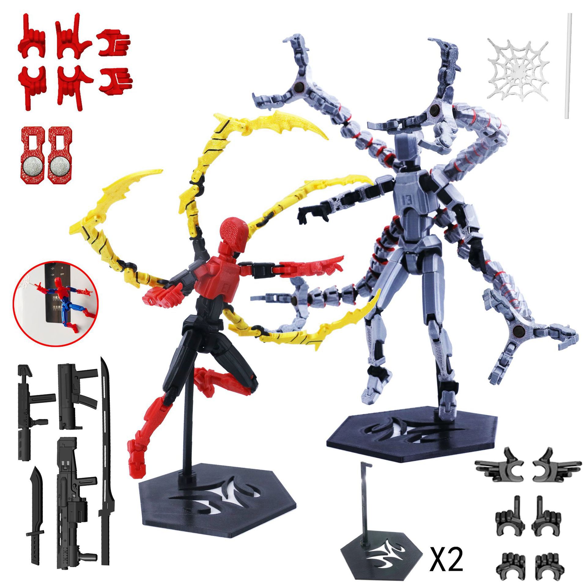 โมเดลหุ่นยนต์พิมพ์ 3 มิติ ของเ - 3D Printing Action Figure บทวิจารณ์และราคา