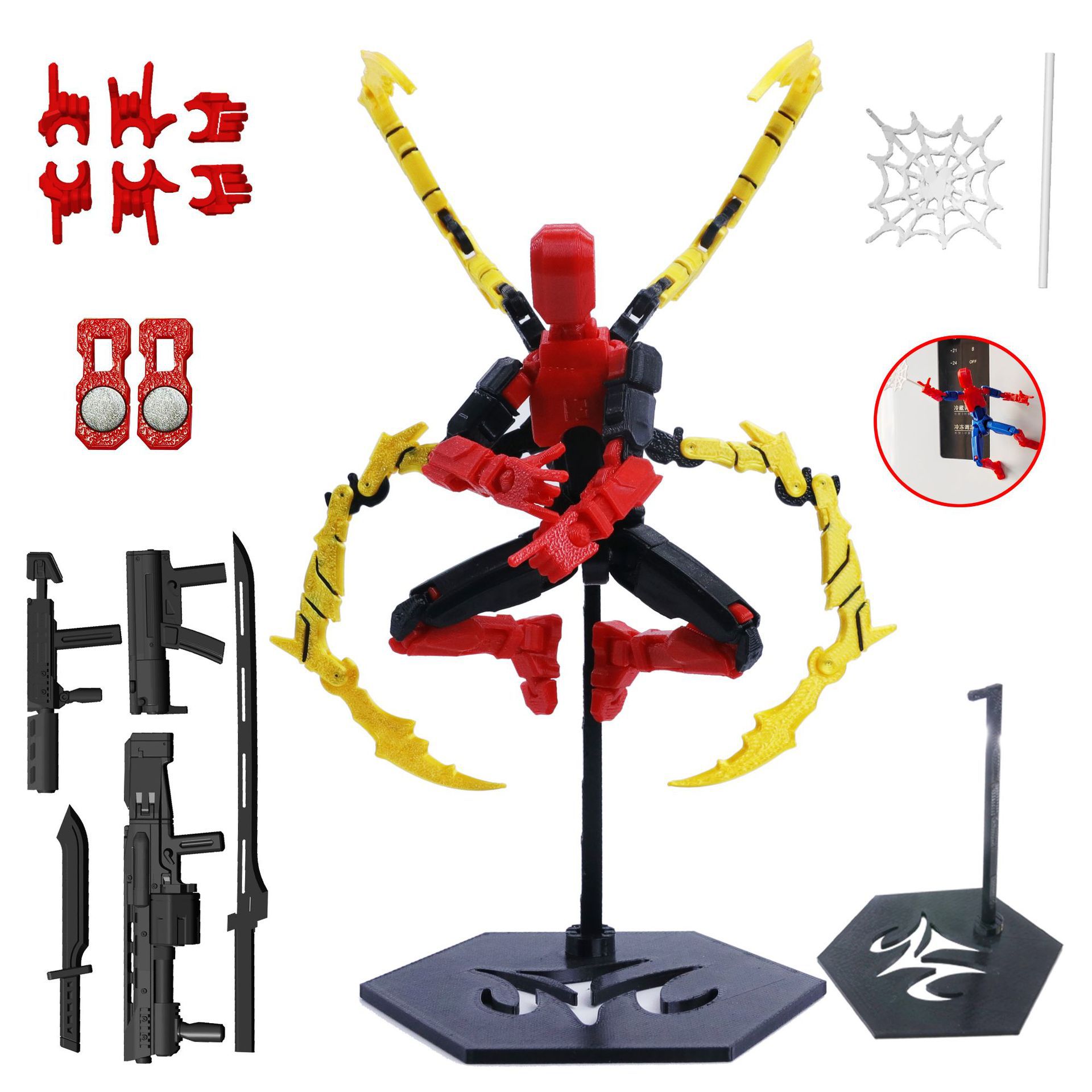 โมเดลหุ่นยนต์พิมพ์ 3 มิติ ของเ - 3D Printing Action Figure บทวิจารณ์และราคา