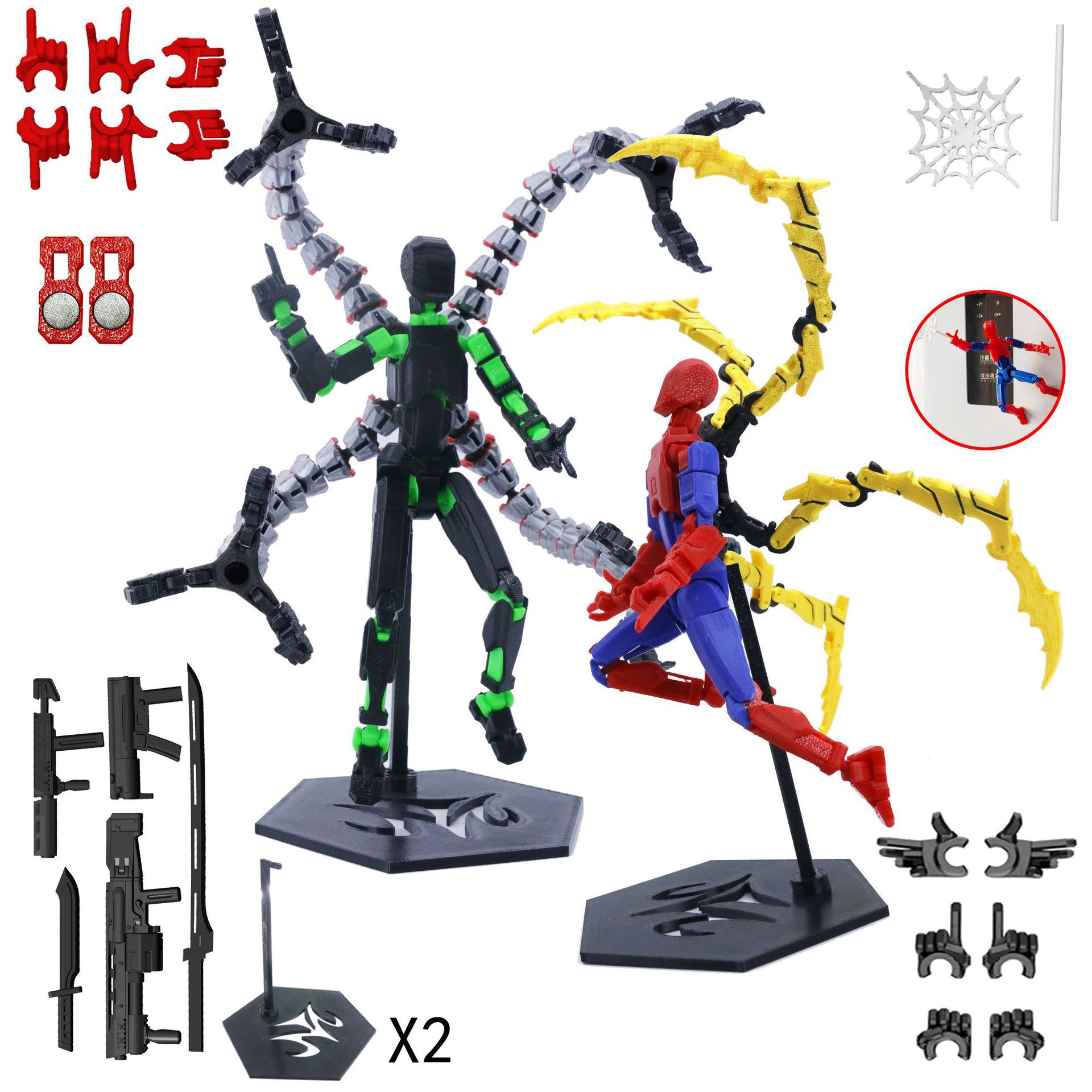 โมเดลหุ่นยนต์พิมพ์ 3 มิติ ของเ - 3D Printing Action Figure บทวิจารณ์และราคา