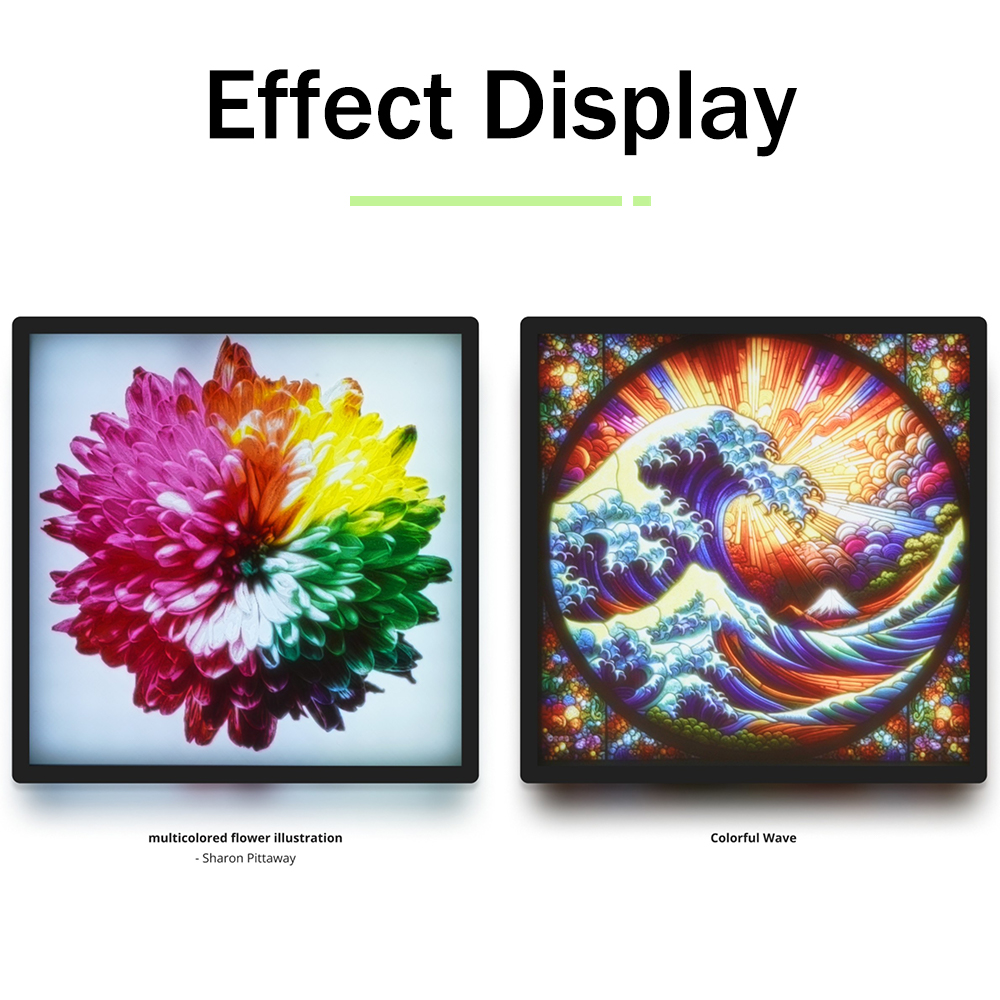 แผงไฟ LED สำหรับงานลิโทเฟนของ  - 3D Printing Foto บทวิจารณ์และราคา