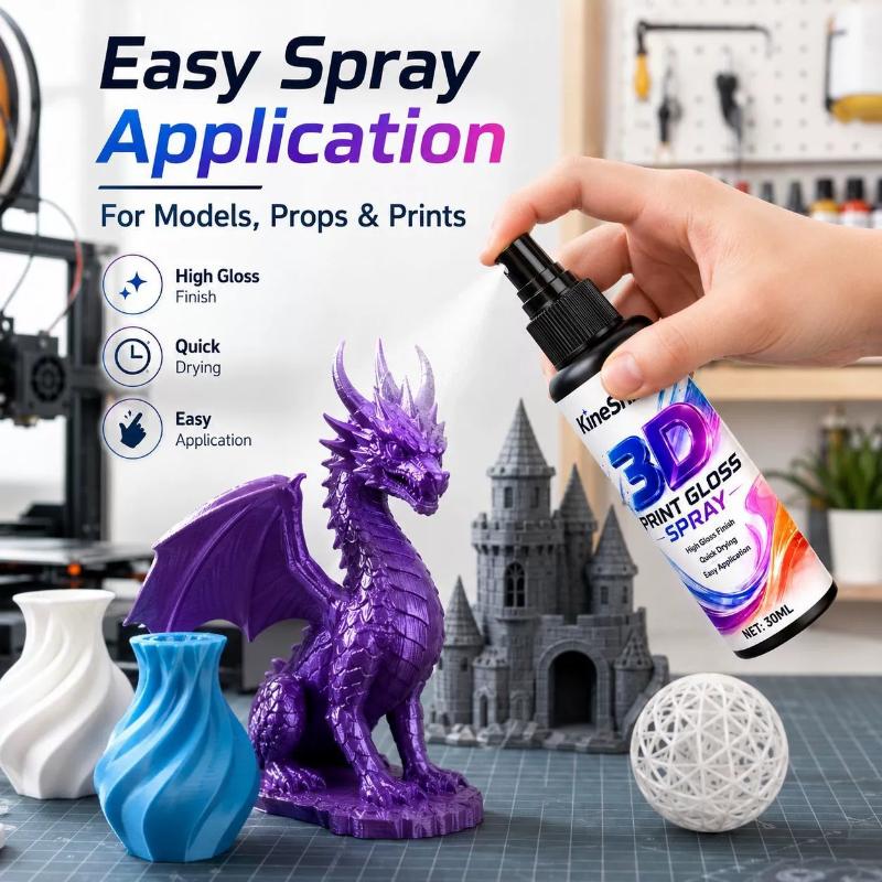 สเปรย์เคลือบเงา 3D รุ่นใหม่ สำ - 3D Printing Pla บทวิจารณ์และราคา