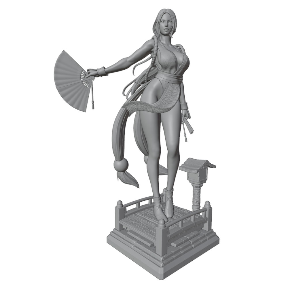 โมเดลเรซินขนาดเล็ก 1/24 ของสาว - 3D Printing App บทวิจารณ์และราคา