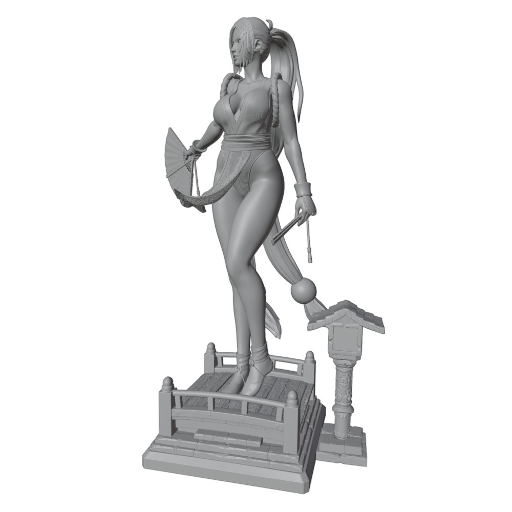 โมเดลเรซินขนาดเล็ก 1/24 ของสาว - 3D Printing App บทวิจารณ์และราคา