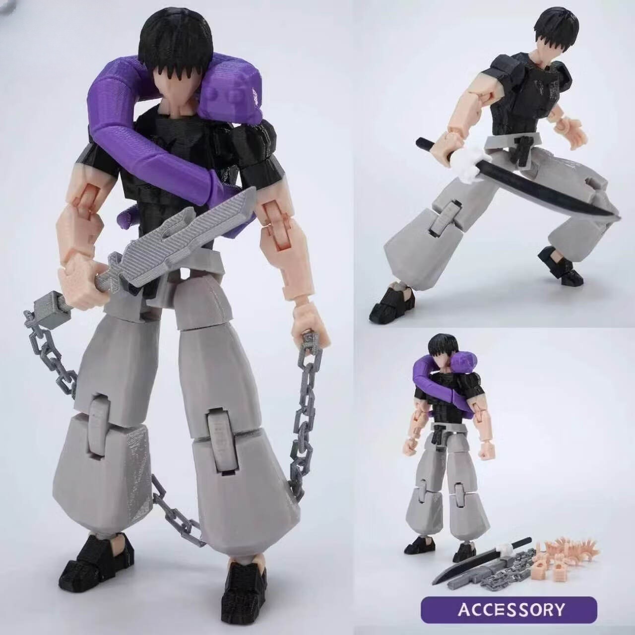 จูจุตสึ ไคเซ็น ฟิกเกอร์อนิเมะ  - 3D Printing Action Figure บทวิจารณ์และราคา
