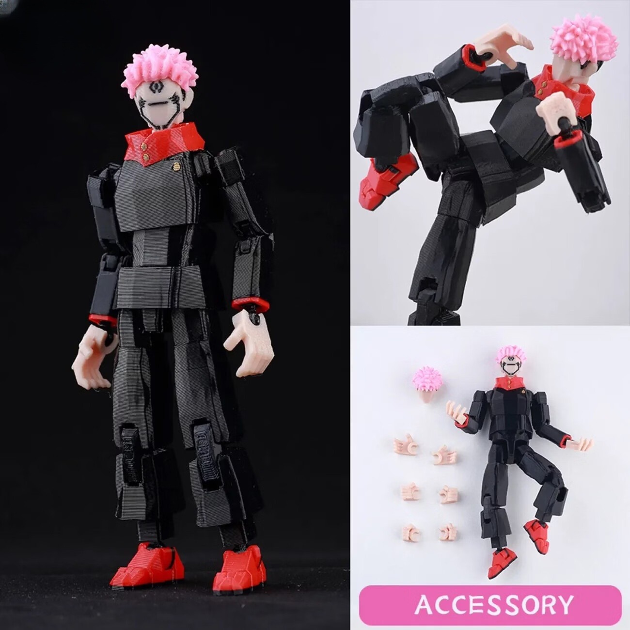จูจุตสึ ไคเซ็น ฟิกเกอร์อนิเมะ  - 3D Printing Action Figure บทวิจารณ์และราคา