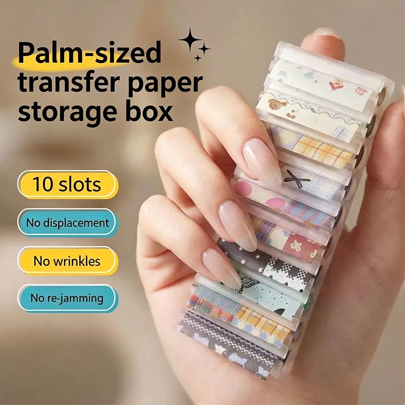 กล่องจัดเก็บลายเล็บ 10 ช่อง แบ - 3D Printing Nails บทวิจารณ์และราคา