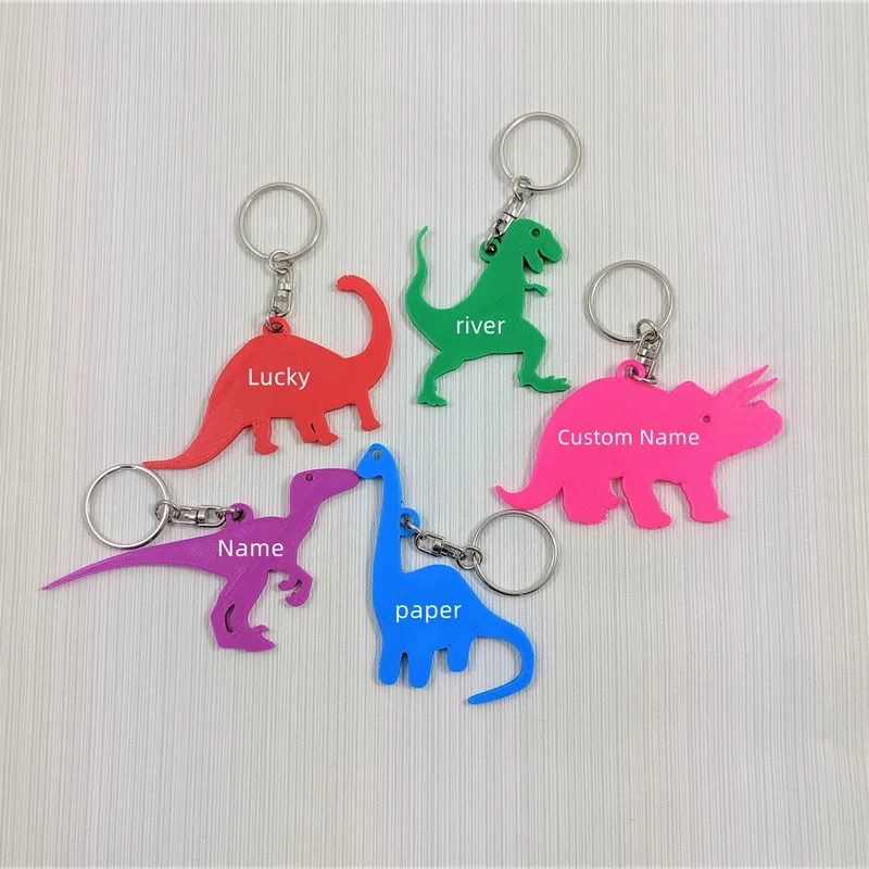 พวงกุญแจชื่อสั่งทำ ดีไซน์ไดโนเ - 3D Printing Ideas บทวิจารณ์และราคา