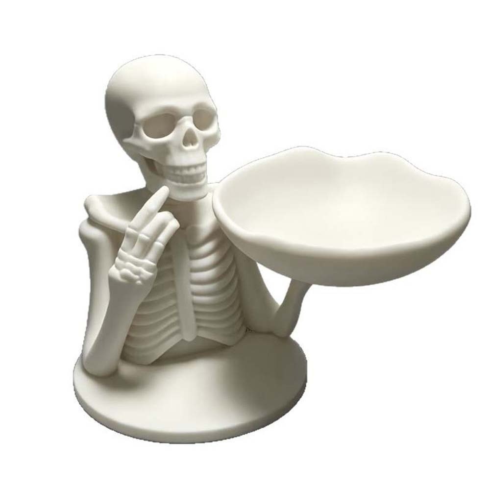 ชามใส่ขนมรูปโครงกระดูกพิมพ์ 3  - 3D Printing Pla บทวิจารณ์และราคา