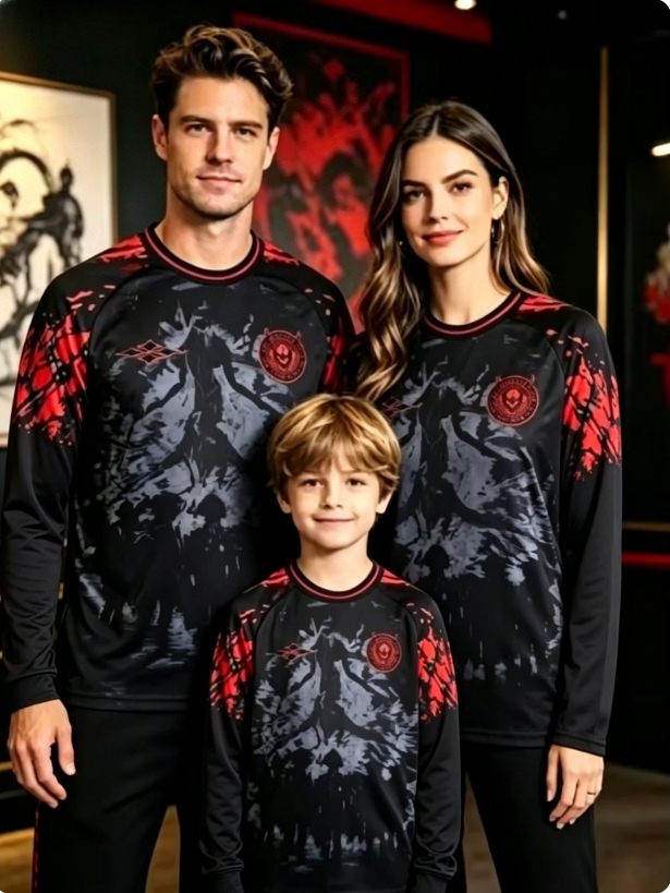 เสื้อยืดแขนยาวพิมพ์ลายเงาปีศาจ - 3D Printing Jersey บทวิจารณ์และราคา