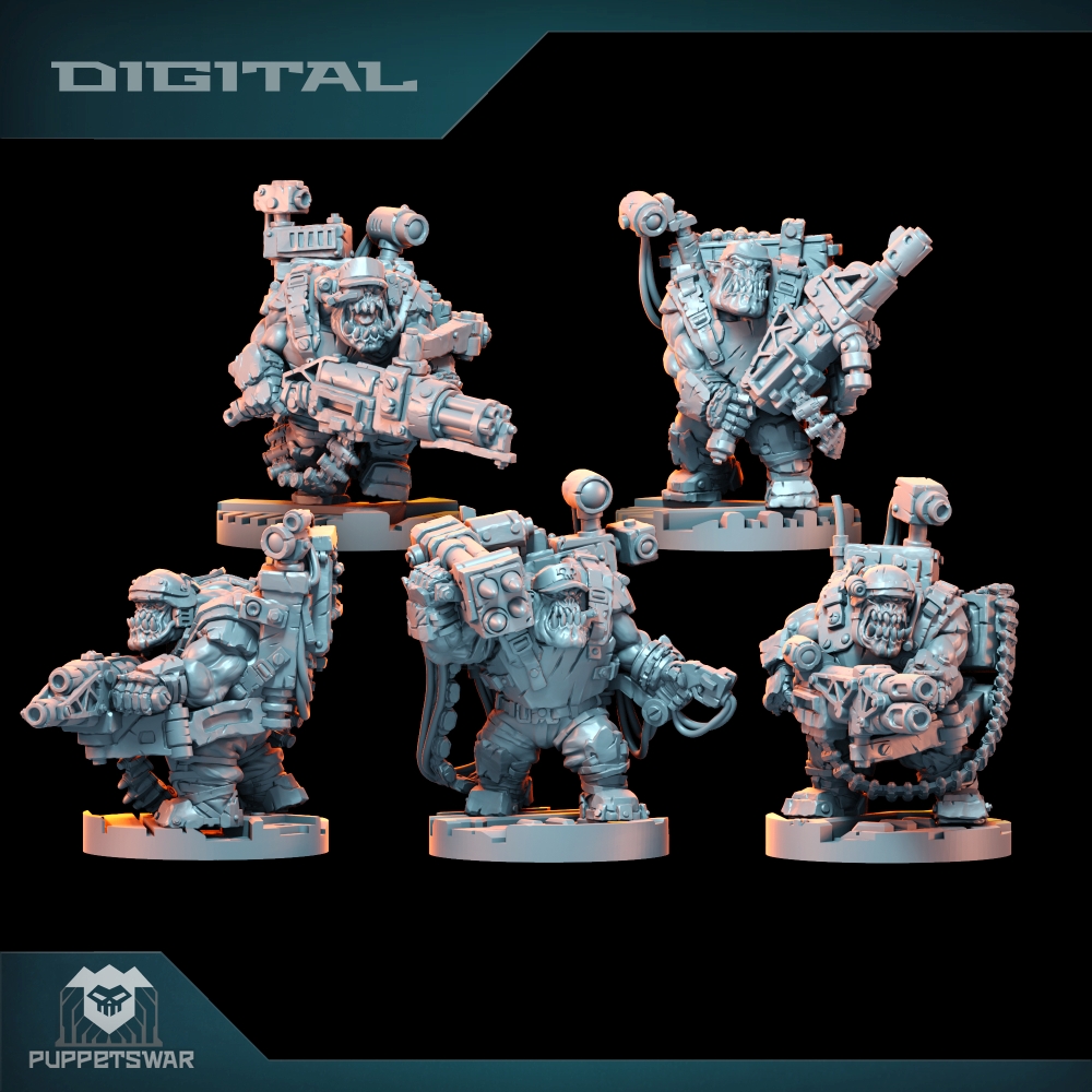 Orc Ultimate Badasses Squad, ฟ - 3D Printing Action Figure บทวิจารณ์และราคา