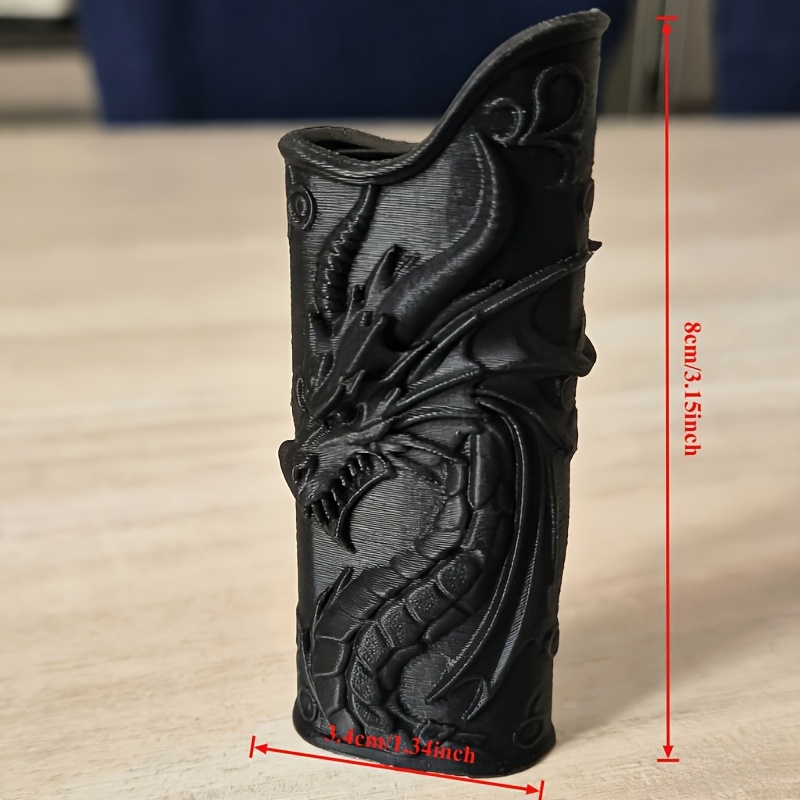 เคสใส่ไฟแช็กแบบนูนลายมังกรสไตล - 3D Printing Pla บทวิจารณ์และราคา