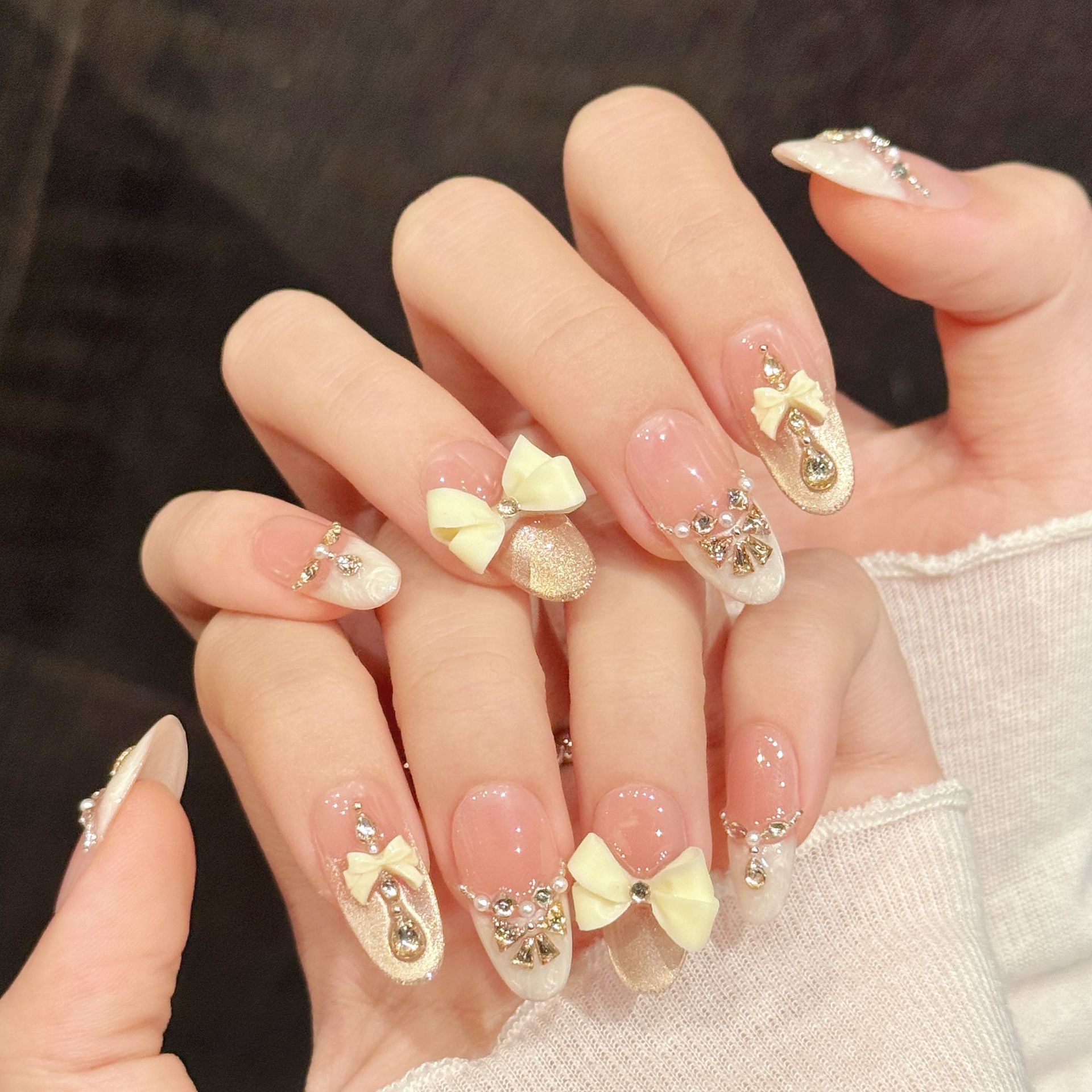 เล็บปลอมทำมือ 10 ชิ้น ลายตาแมว - 3D Printing Nails บทวิจารณ์และราคา