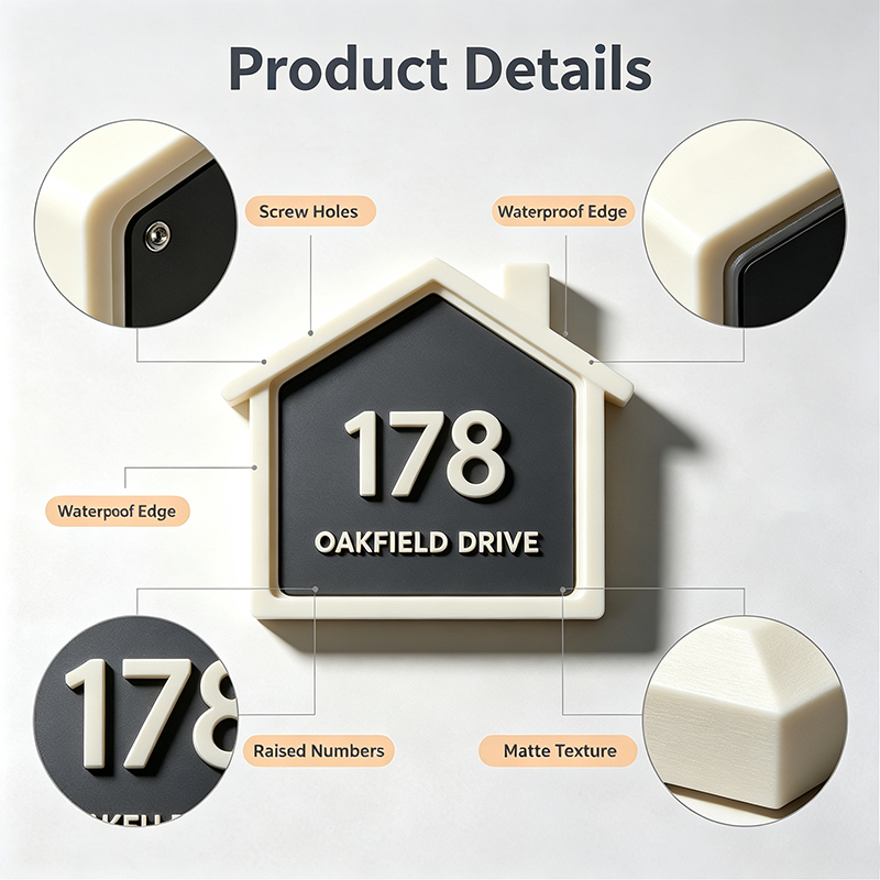ป้ายเลขที่บ้านพิมพ์ 3 มิติแบบส - 3D Printing Pla บทวิจารณ์และราคา