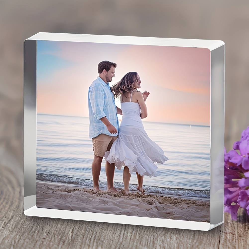 บล็อกภาพอะคริลิก 3D พระอาทิตย์ - 3D Printing Foto บทวิจารณ์และราคา