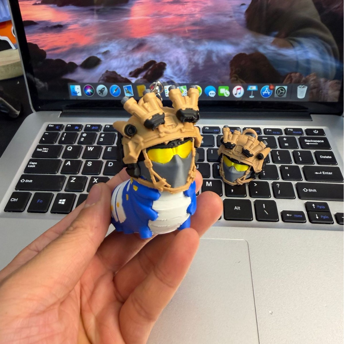 พวงกุญแจพิมพ์ 3 มิติรูปทรงนามธ - 3D Printing Action Figure บทวิจารณ์และราคา
