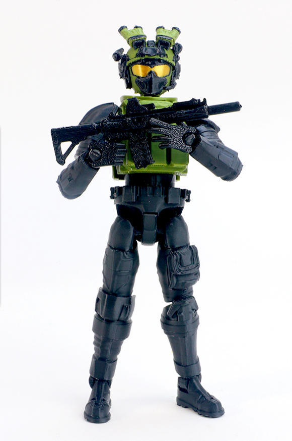 พวงกุญแจพิมพ์ 3 มิติรูปทรงนามธ - 3D Printing Action Figure บทวิจารณ์และราคา