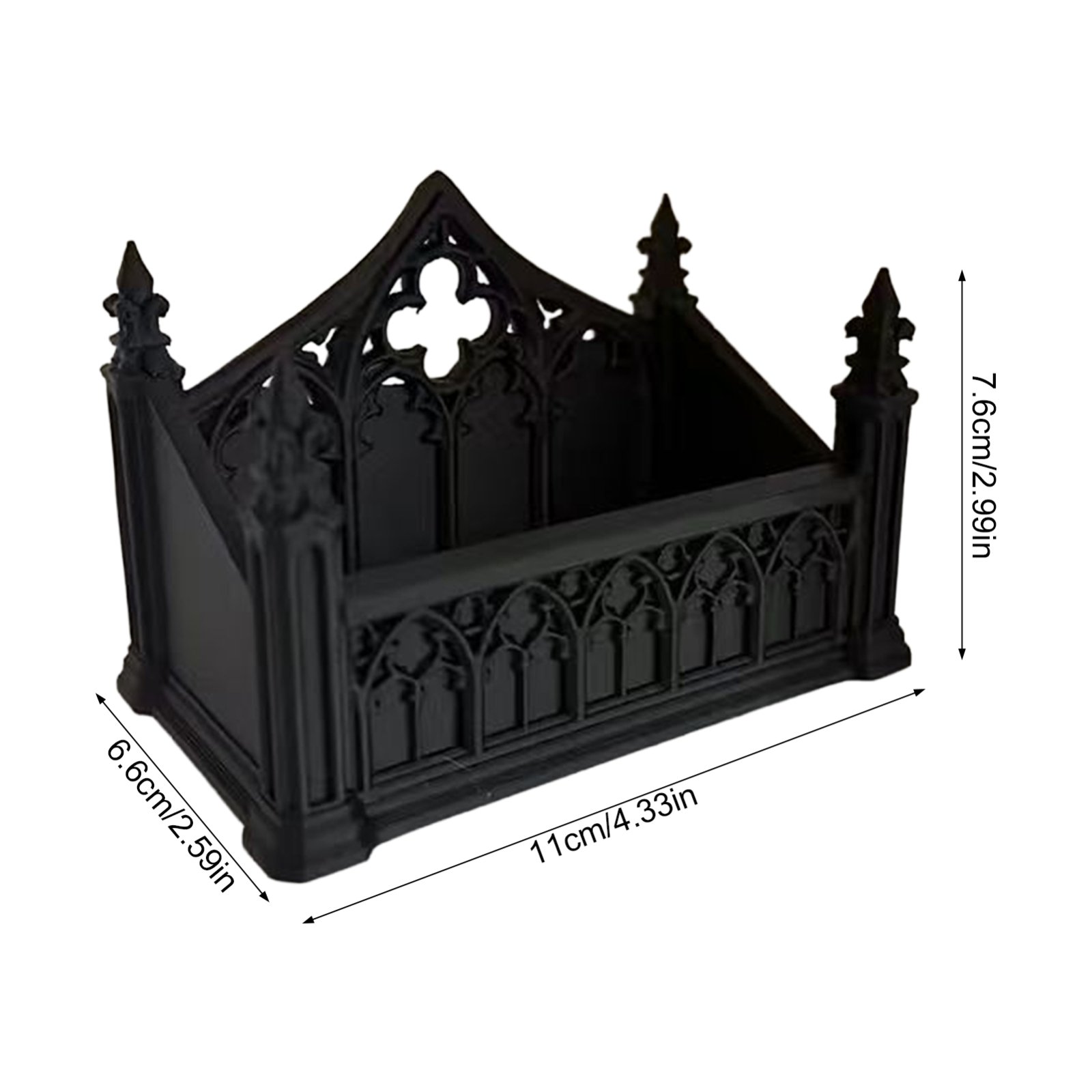 ชั้นวางของสไตล์โกธิคสำหรับจัดร - 3D Printing Pla บทวิจารณ์และราคา