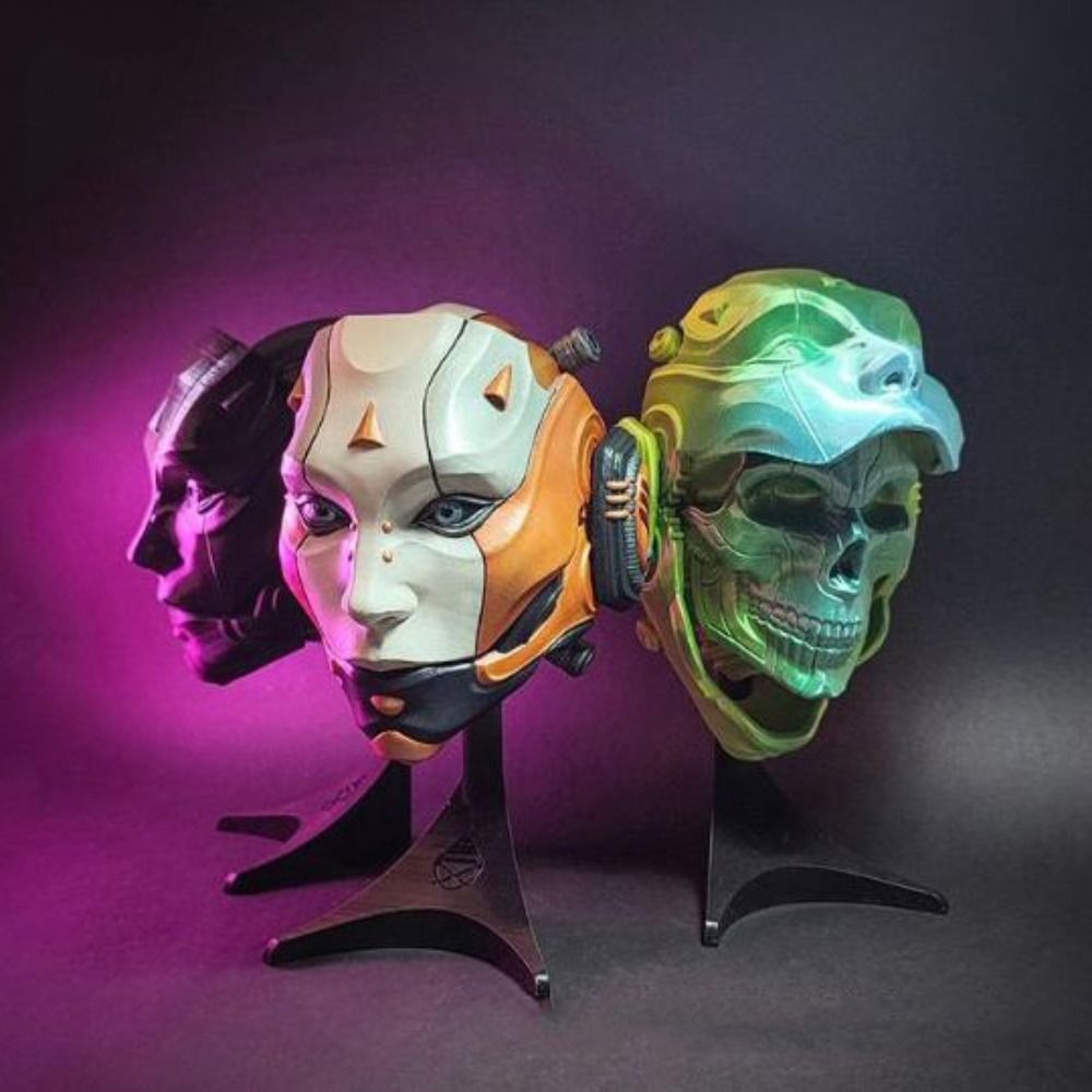 หน้ากากพิมพ์ 3 มิติ แบบกำหนดเอ - 3D Printing Pla บทวิจารณ์และราคา