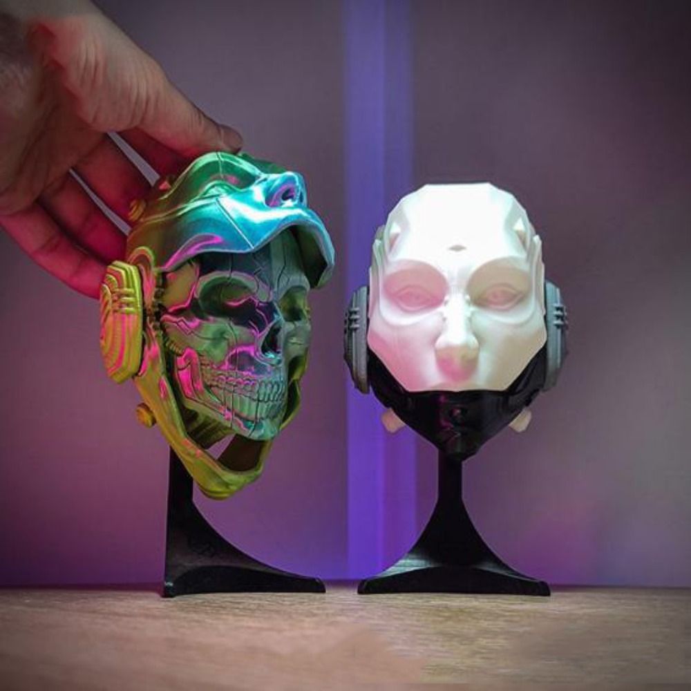 หน้ากากพิมพ์ 3 มิติ แบบกำหนดเอ - 3D Printing Pla บทวิจารณ์และราคา