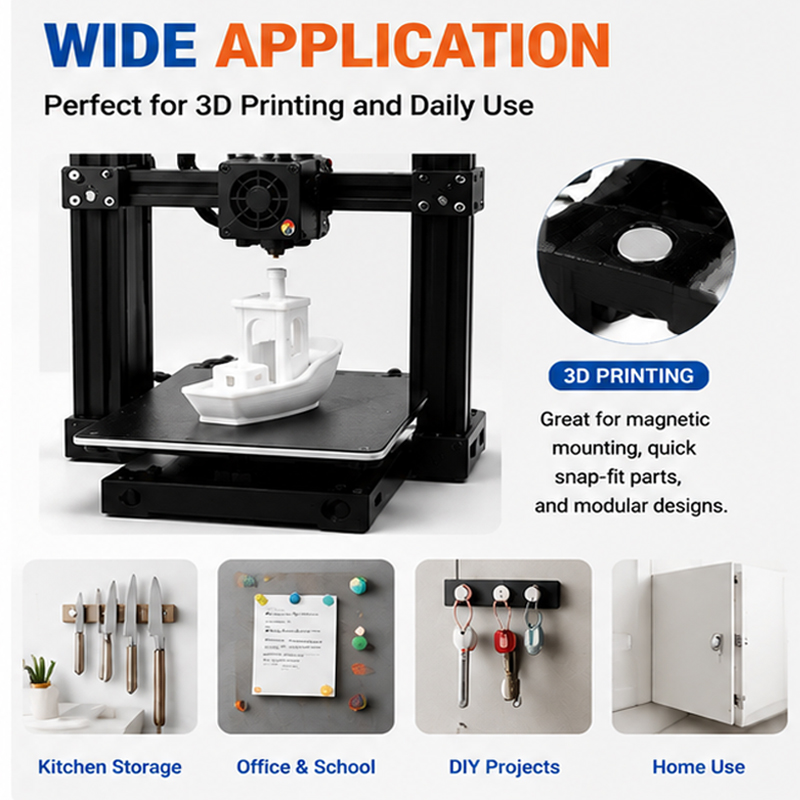 ชุดแม่เหล็กพิมพ์ 3 มิติ 200 ชิ - Enclosure 3D Printing บทวิจารณ์และราคา