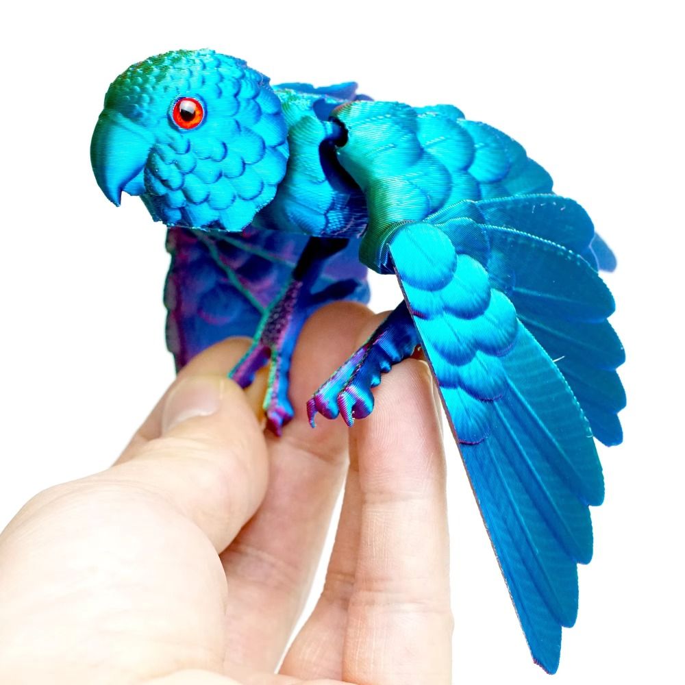 จําลองตา 3D พิมพ์นกแก้วรุ่นประ - 3D Printing Figure บทวิจารณ์และราคา