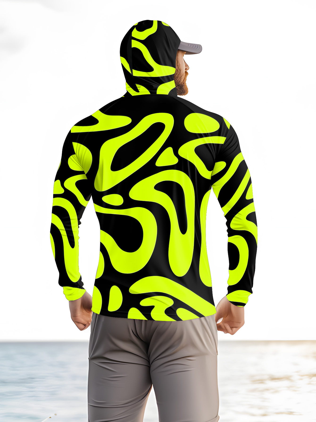 เสื้อเชิ้ตแขนยาวผู้ชายสไตล์ใหม - 3D Printing Jersey บทวิจารณ์และราคา