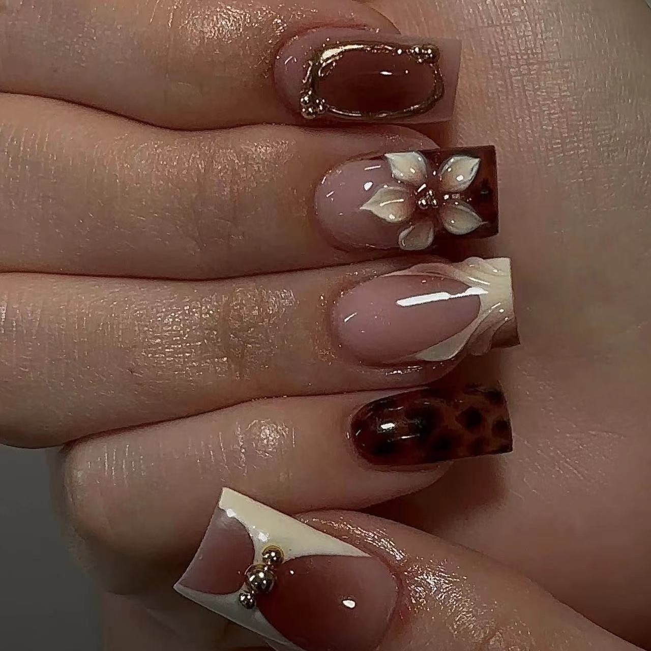เล็บปลอมทรงเหลี่ยมสั้นสำหรับผู - 3D Printing Nails บทวิจารณ์และราคา