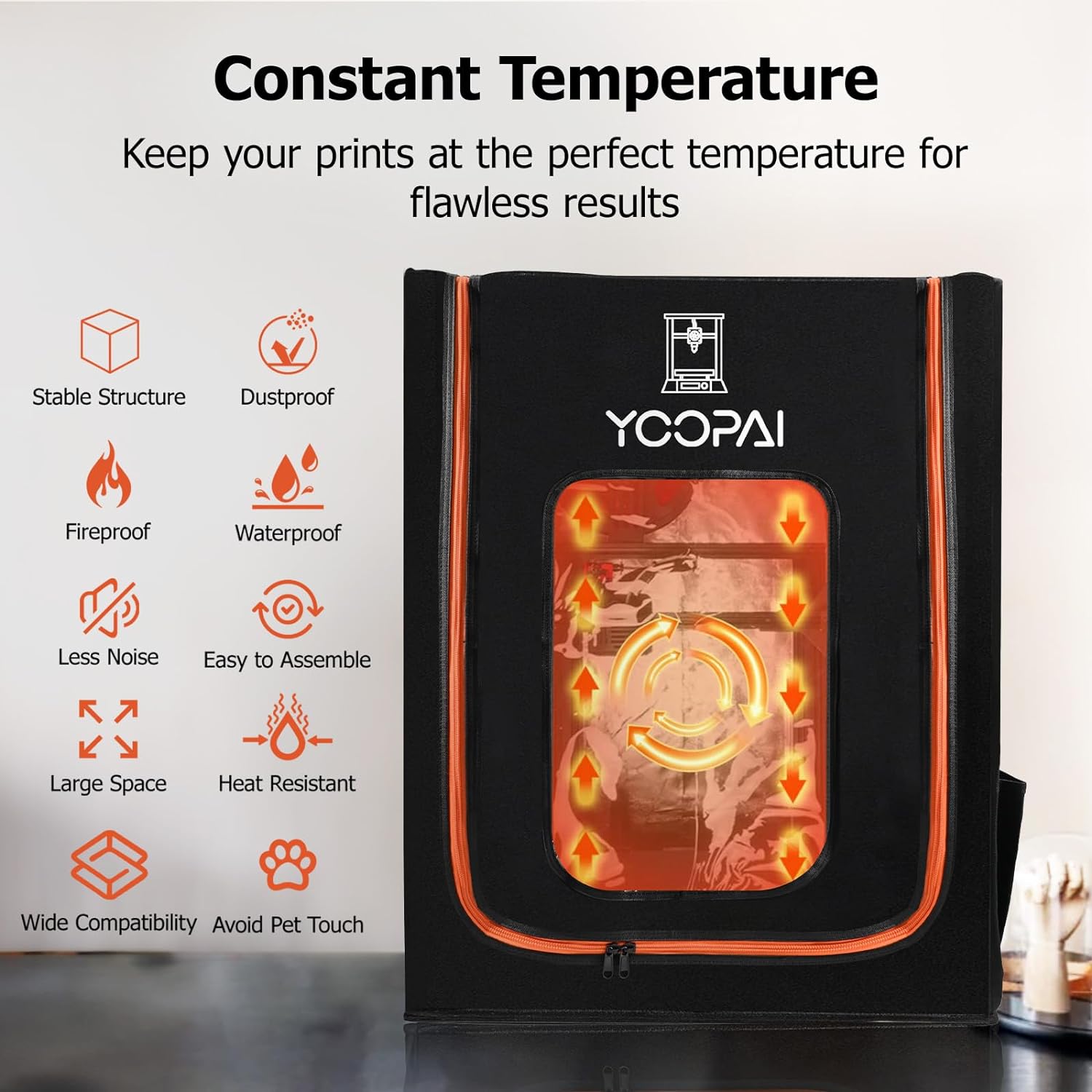 ตู้ครอบเครื่องพิมพ์สามมิติ CRE - Enclosure 3D Printing บทวิจารณ์และราคา