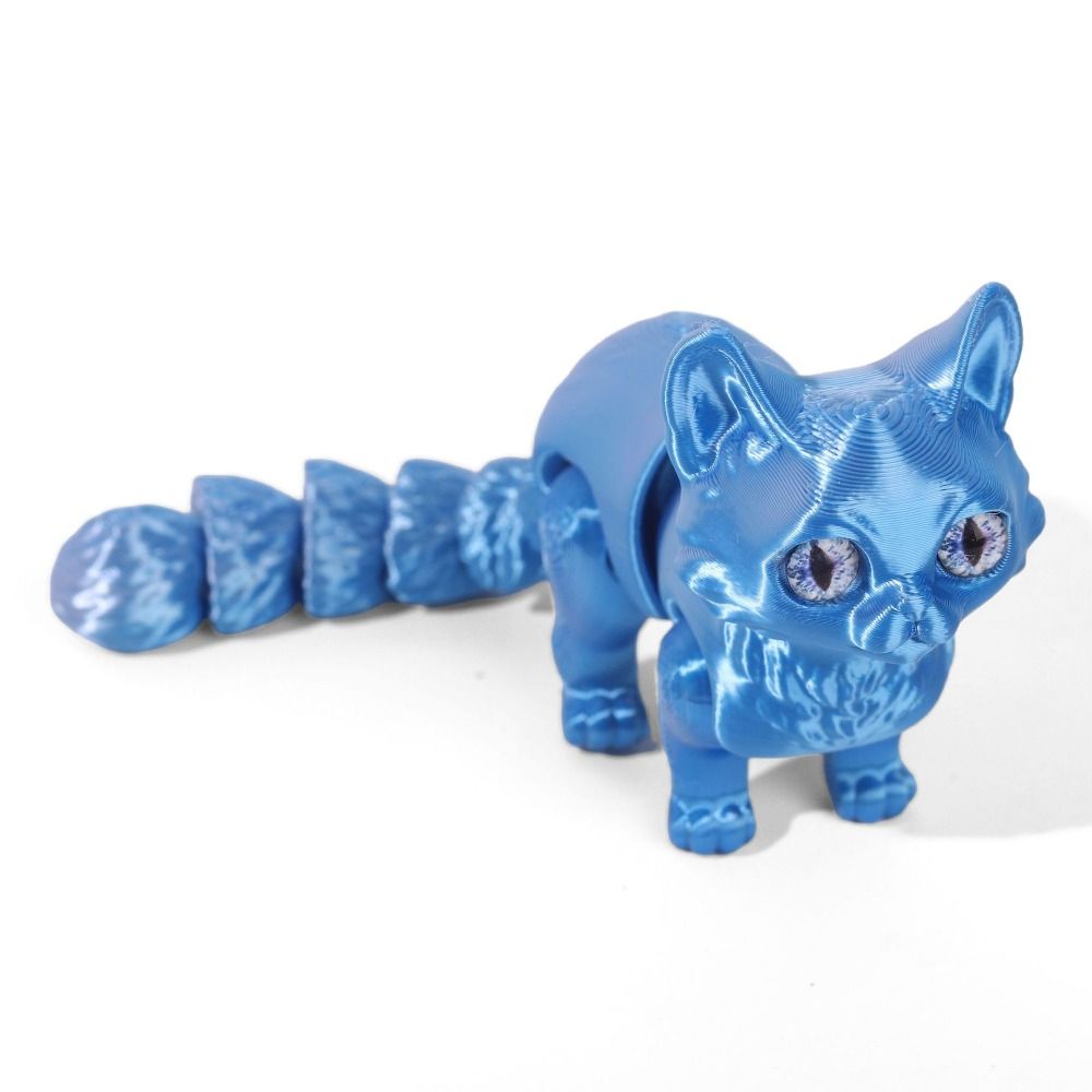 โมเดลแมวพิมพ์ 3 มิติ ตาโต วัสด - 3D Printing Figure บทวิจารณ์และราคา