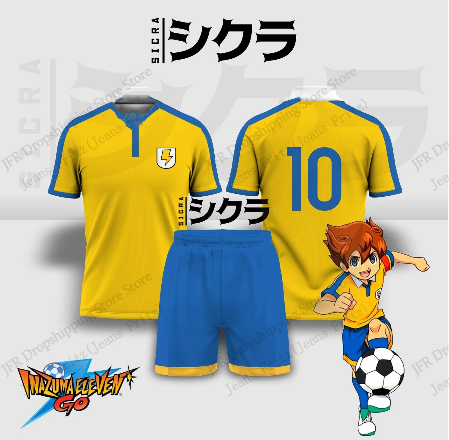 ชุดเสื้อเจอร์ซีย์ อินาซึมะ อีเ - 3D Printing Jersey บทวิจารณ์และราคา