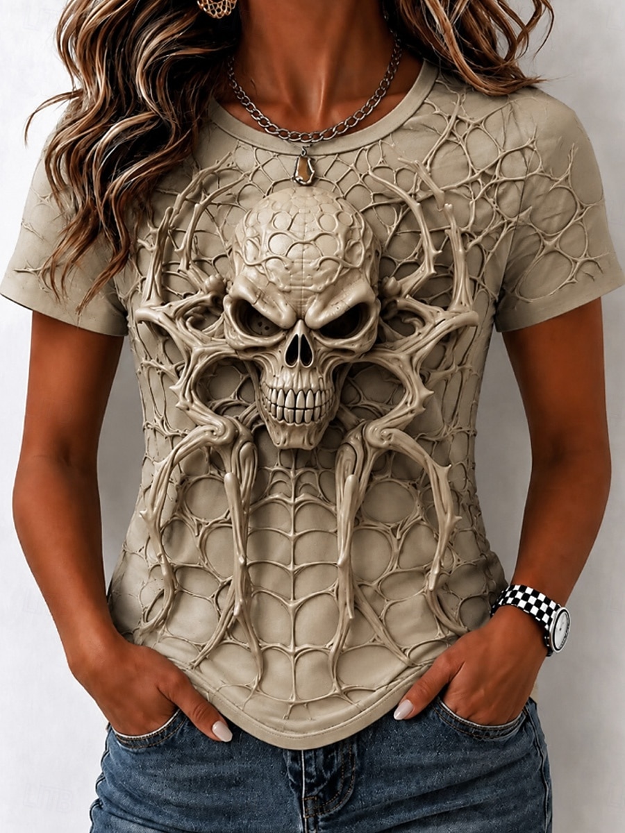 เสื้อยืดคอกลมพิมพ์ลาย 3 มิติ ส - 3D Printing Web บทวิจารณ์และราคา