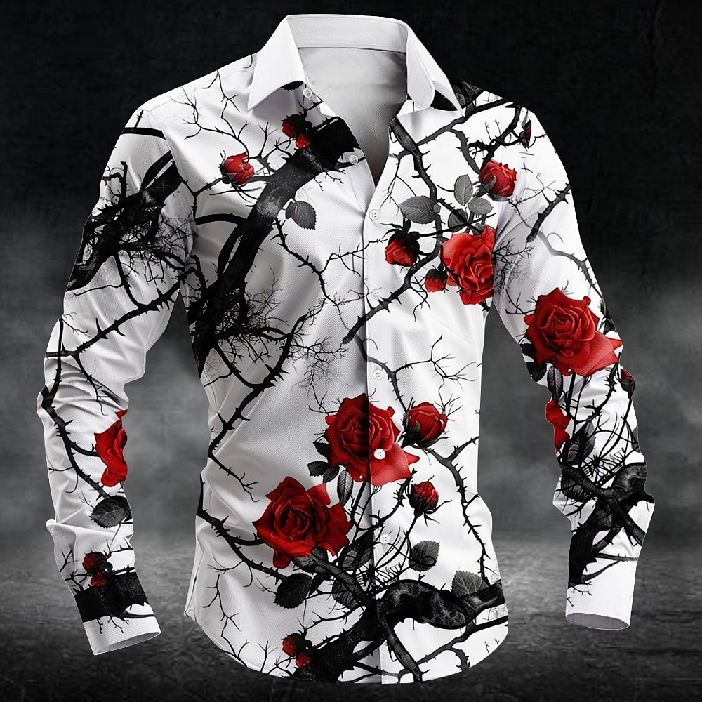 เสื้อเชิ้ตลายดอกพลัมแฟชั่น พิม - 3D Printing Jersey บทวิจารณ์และราคา