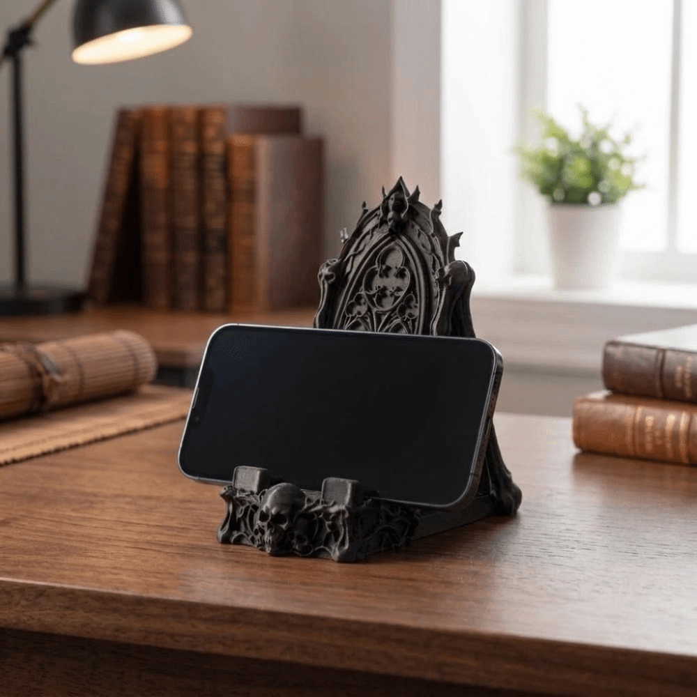 ที่วางโทรศัพท์รูปหัวกะโหลกพิมพ - 3D Printing Use บทวิจารณ์และราคา